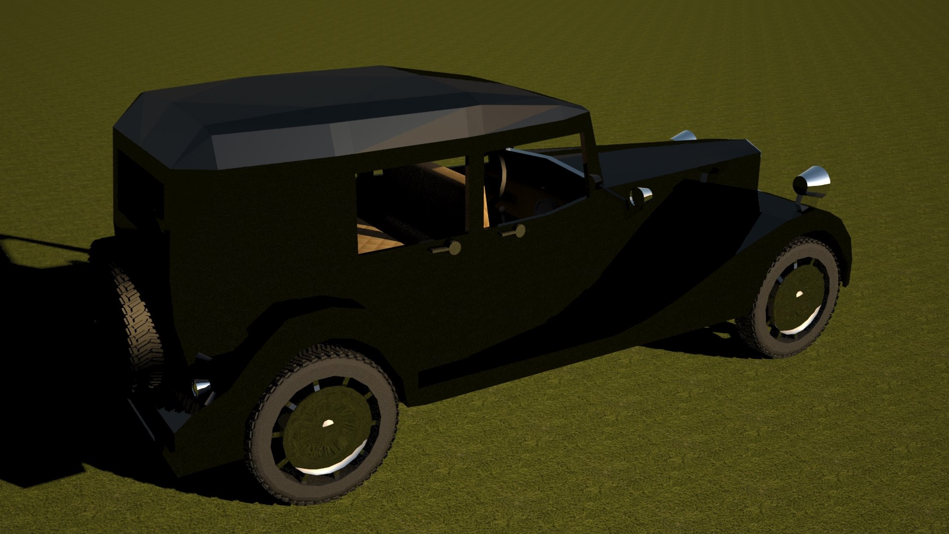 Vintage car 3D model - TurboSquid 1322323