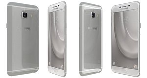c4d samsung galaxy c5 silver