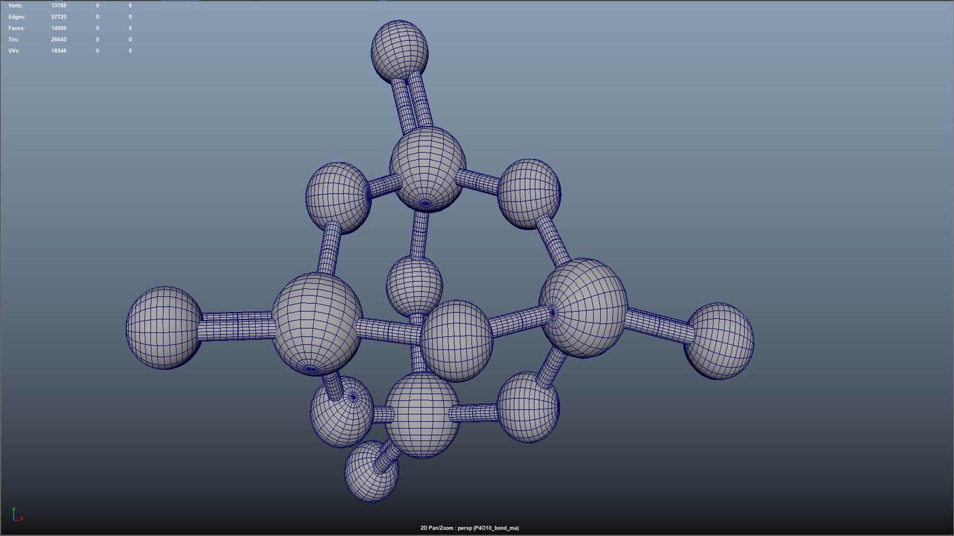3D Model P4o10 Bonding - TurboSquid 2332091