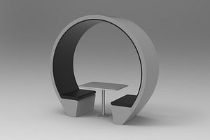 Tables Seat Combination 3D model
