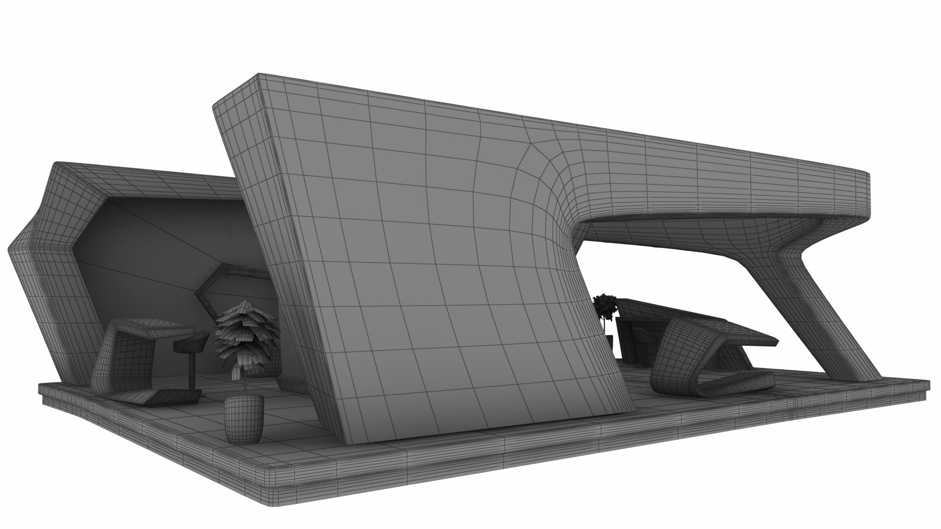 3D model Futuristic Exhibition Stand Collection 8 https://p.turbosquid.com/ts-thumb/3m/dXx1Ia/9F/futuristicexhibitionstand210/jpg/1628456998/1920x1080/fit_q87/e4a4c1c15d3110ff722f1cb2e43e124c4fa4eda0/futuristicexhibitionstand210.jpg