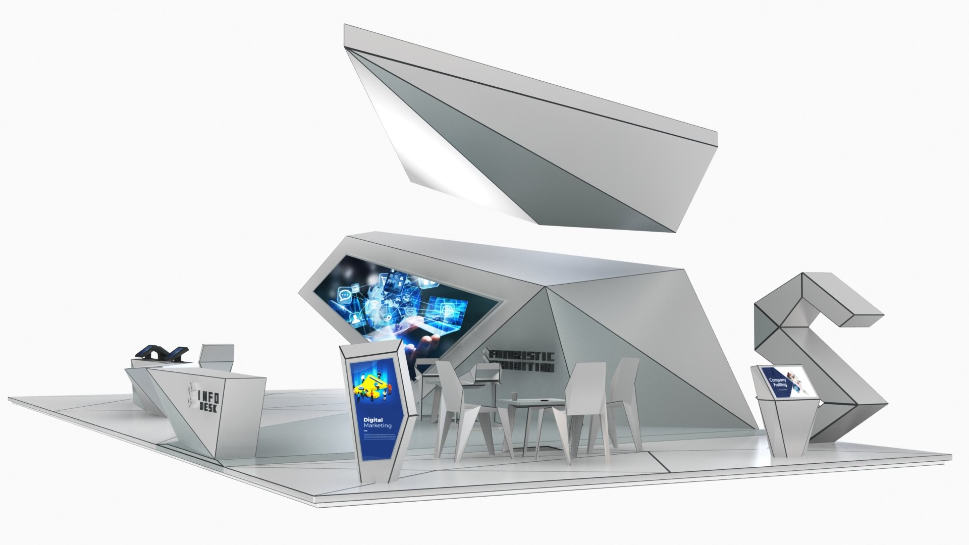 3D model Futuristic Exhibition Stand Collection 8 https://p.turbosquid.com/ts-thumb/3m/dXx1Ia/Rf/futuristicexhibitionstand135/jpg/1653738183/1920x1080/fit_q87/17f9b99c3440187735b0f4a7165f45cd69621f0c/futuristicexhibitionstand135.jpg