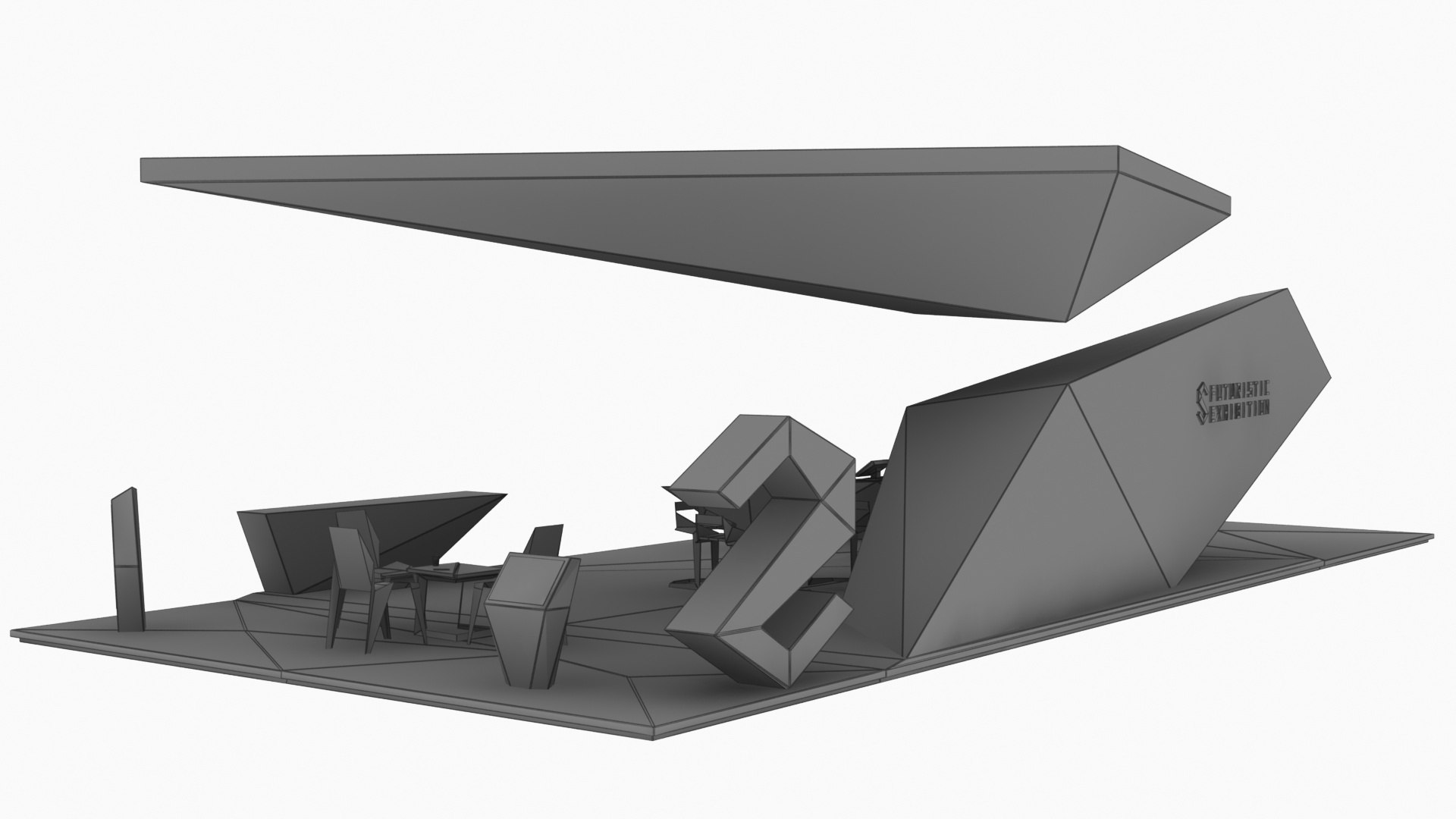 3D model Futuristic Exhibition Stand Collection 8 https://p.turbosquid.com/ts-thumb/3m/dXx1Ia/ZV/futuristicexhibitionstand1315/jpg/1653738185/1920x1080/fit_q87/0cbac7892095d720518d69e3638fa86ed86f1fe2/futuristicexhibitionstand1315.jpg