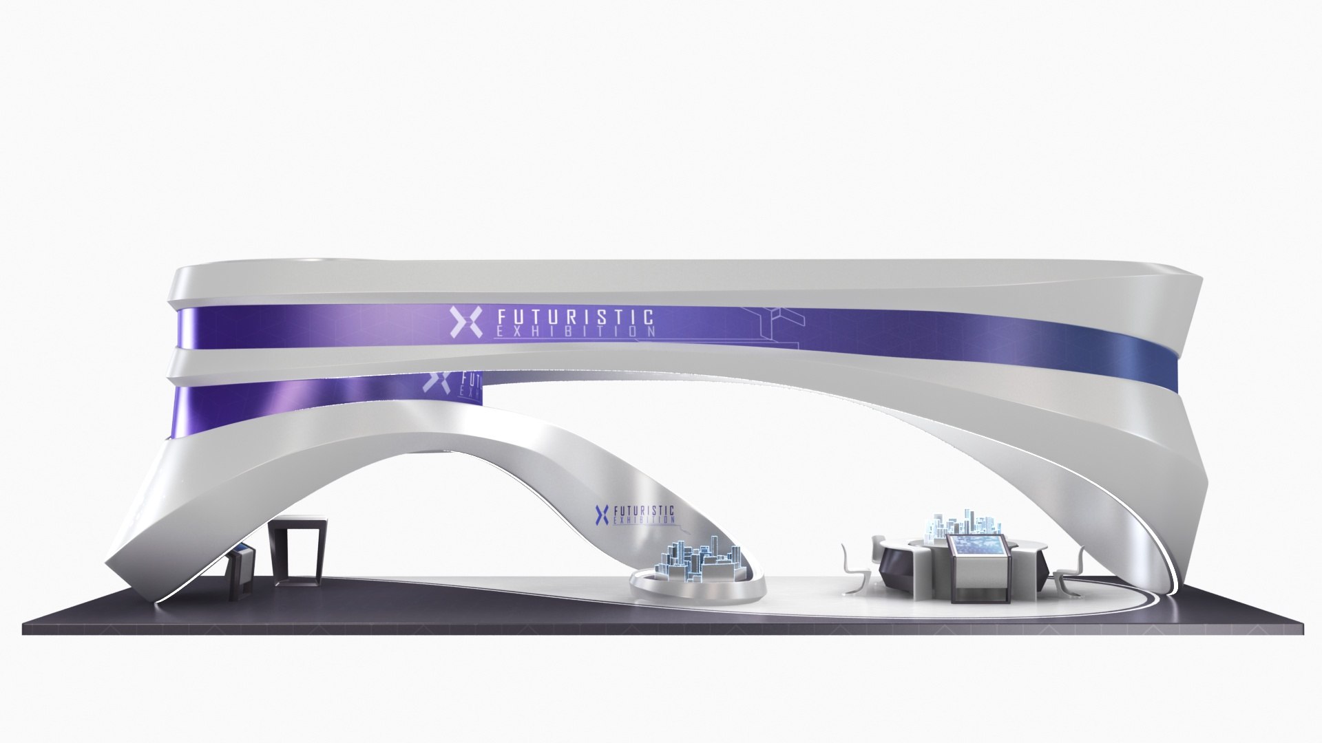 3D model Futuristic Exhibition Stand Collection 8 https://p.turbosquid.com/ts-thumb/3m/dXx1Ia/f0/futuristicexhibitionstand119/jpg/1653738149/1920x1080/fit_q87/0ddb40ed771df9c6cdc682cc0cf585a4022fd2a3/futuristicexhibitionstand119.jpg