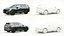 3D model 18 SUVs and VANs