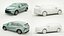 3D model 18 SUVs and VANs