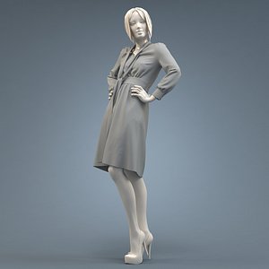 dress 3D model