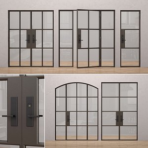 3D model rehme steel doors 3