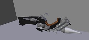 3d jet bike model