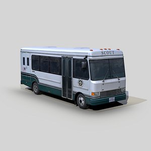 startrans workhorse transit bus 3D model