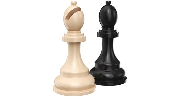 Peão de xadrez Modelo 3D $19 - .max .ma .3ds .fbx .obj - Free3D