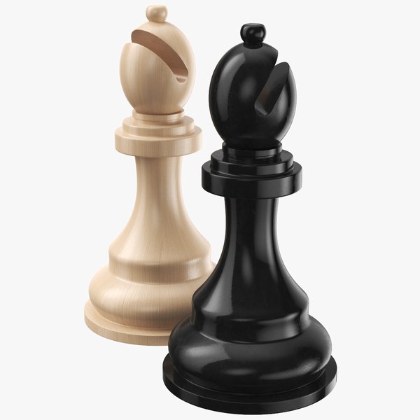 Bishop Chess Game Piece - Bispo Jogo de Xadrez 3D model