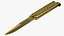 Balisong Butterfly Knife Gold