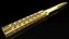 Balisong Butterfly Knife Gold