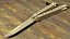 Balisong Butterfly Knife Gold