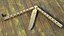 Balisong Butterfly Knife Gold