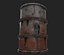 Fuel barrel - Low poly - UE4 2048k - Low poly model Low-poly 3D model