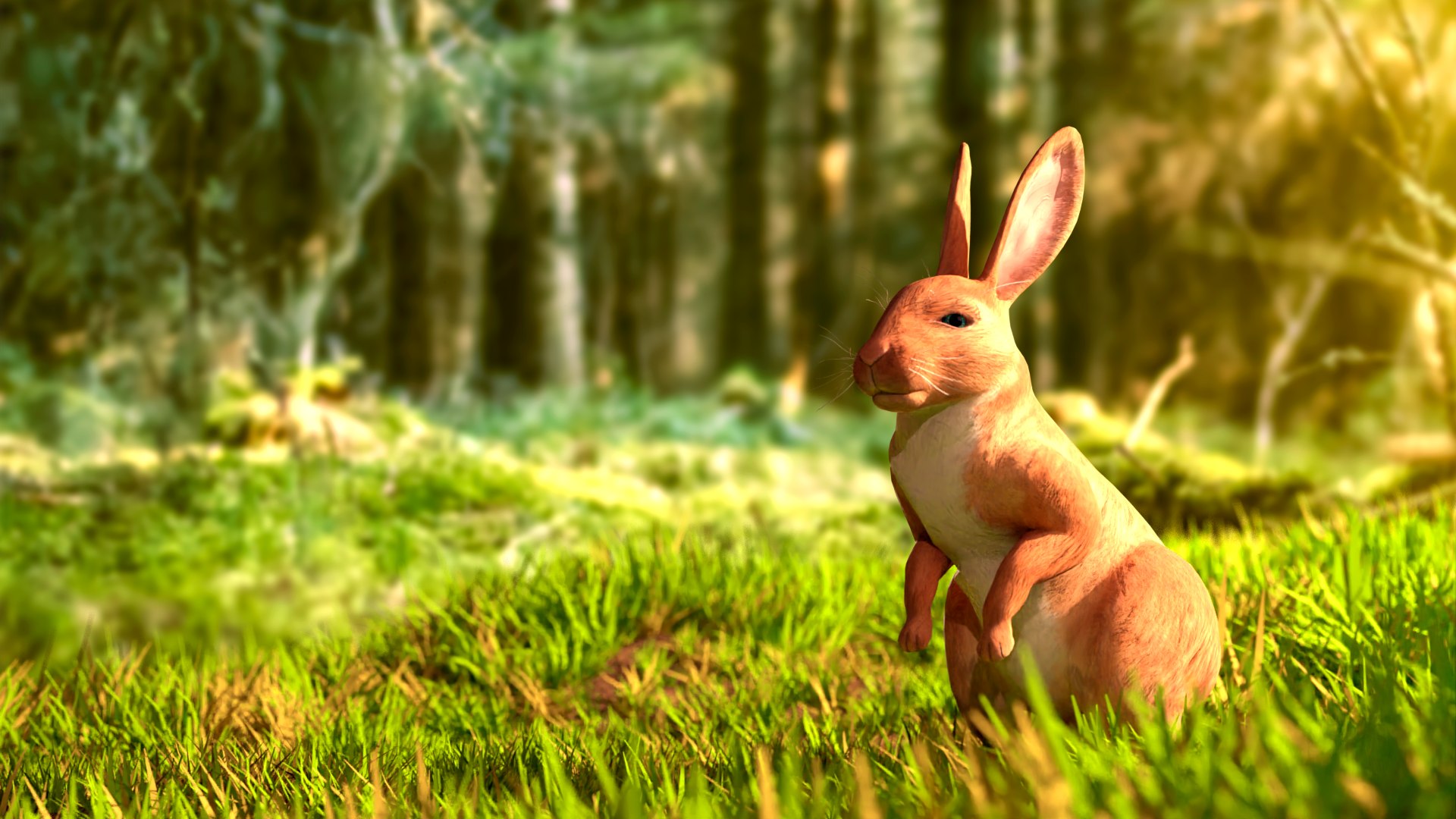 3D Realistic Rabbit model - TurboSquid 2106382