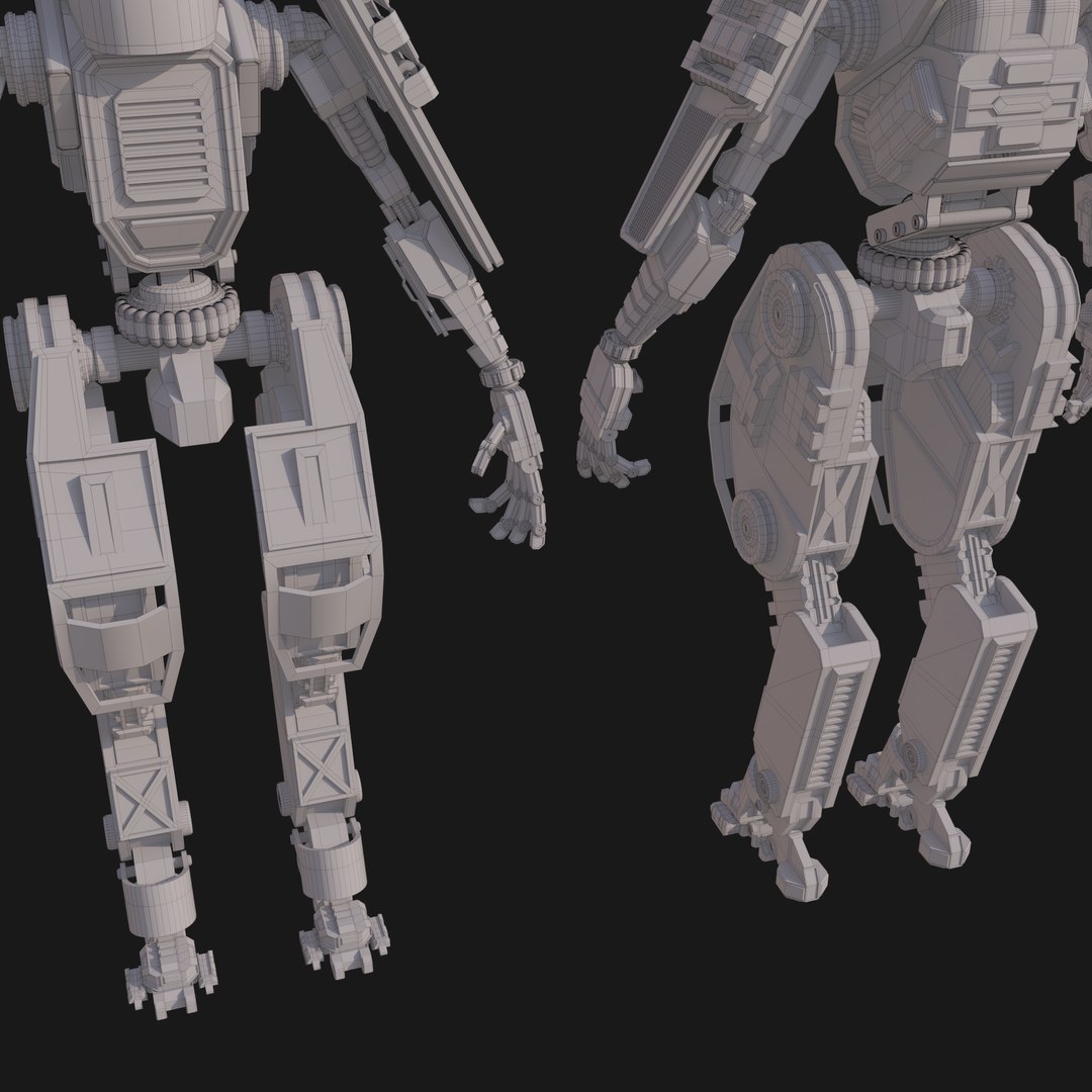 Robot Rigged 3D Model - TurboSquid 1540173