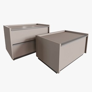 3D Lansot Verona NS Bedside Cabinet