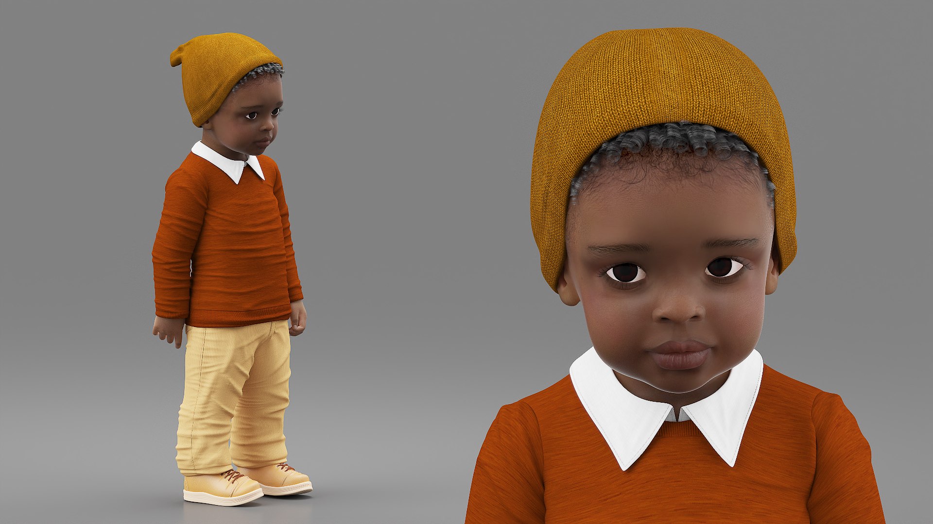 Black Toddler Boy Everyday Autumn Style Standing 3D model https://p.turbosquid.com/ts-thumb/3m/vAMTWj/RT/black_toddler_boy_everyday_autumn_style_standing_007/jpg/1732695834/1920x1080/fit_q87/3385ecd236120b553b1e9af6e8e5511de7ec878f/black_toddler_boy_everyday_autumn_style_standing_007.jpg