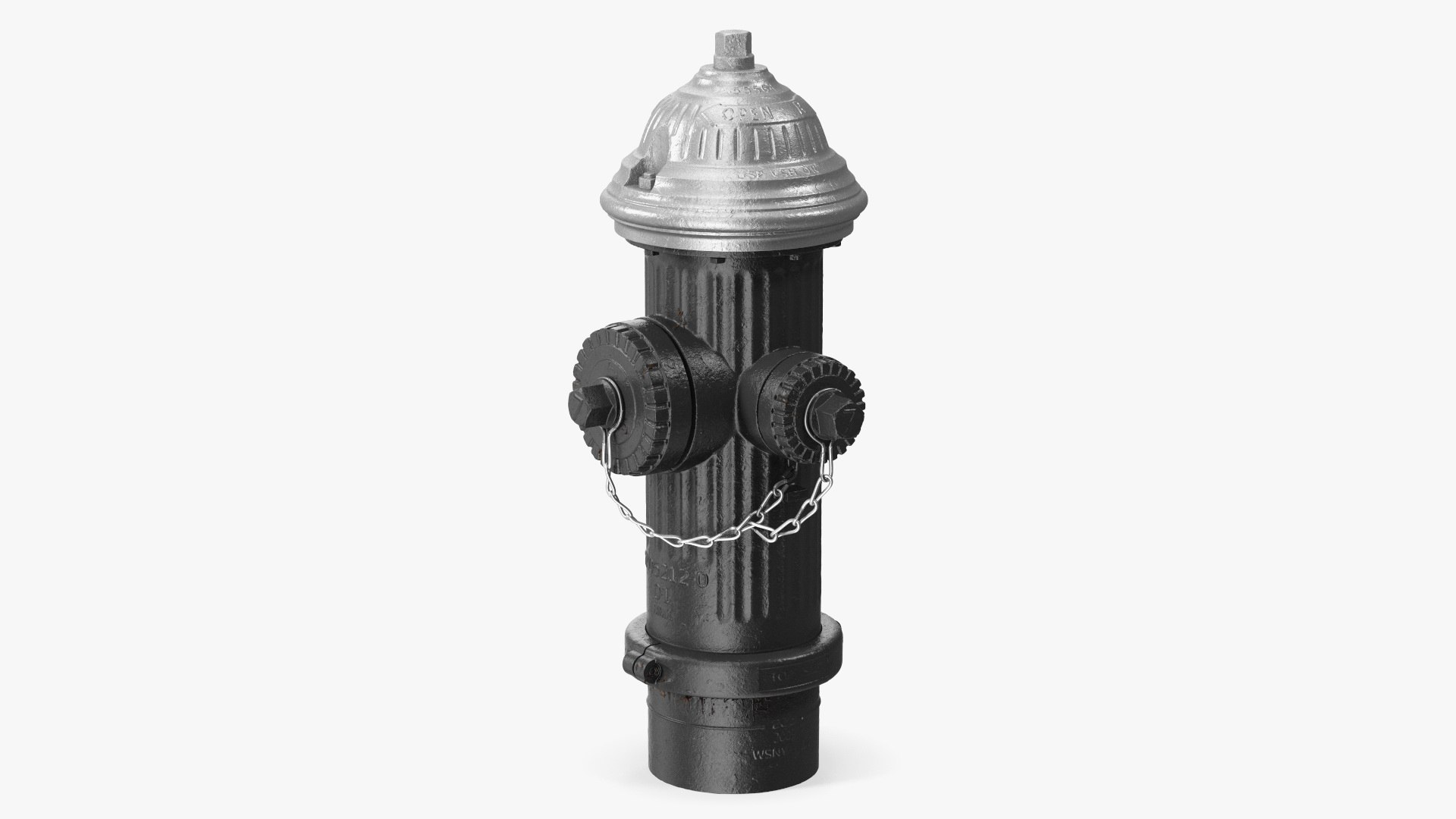 Urban Fire Hydrant 3D model preview