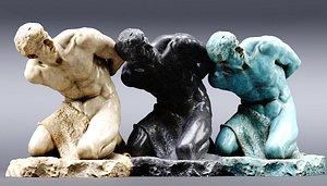 Greek sculpture 3D model