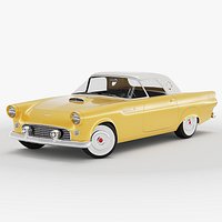 Ford Thunderbird 1955 Rigged
