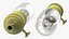 Portalampada in ottone con lampadina