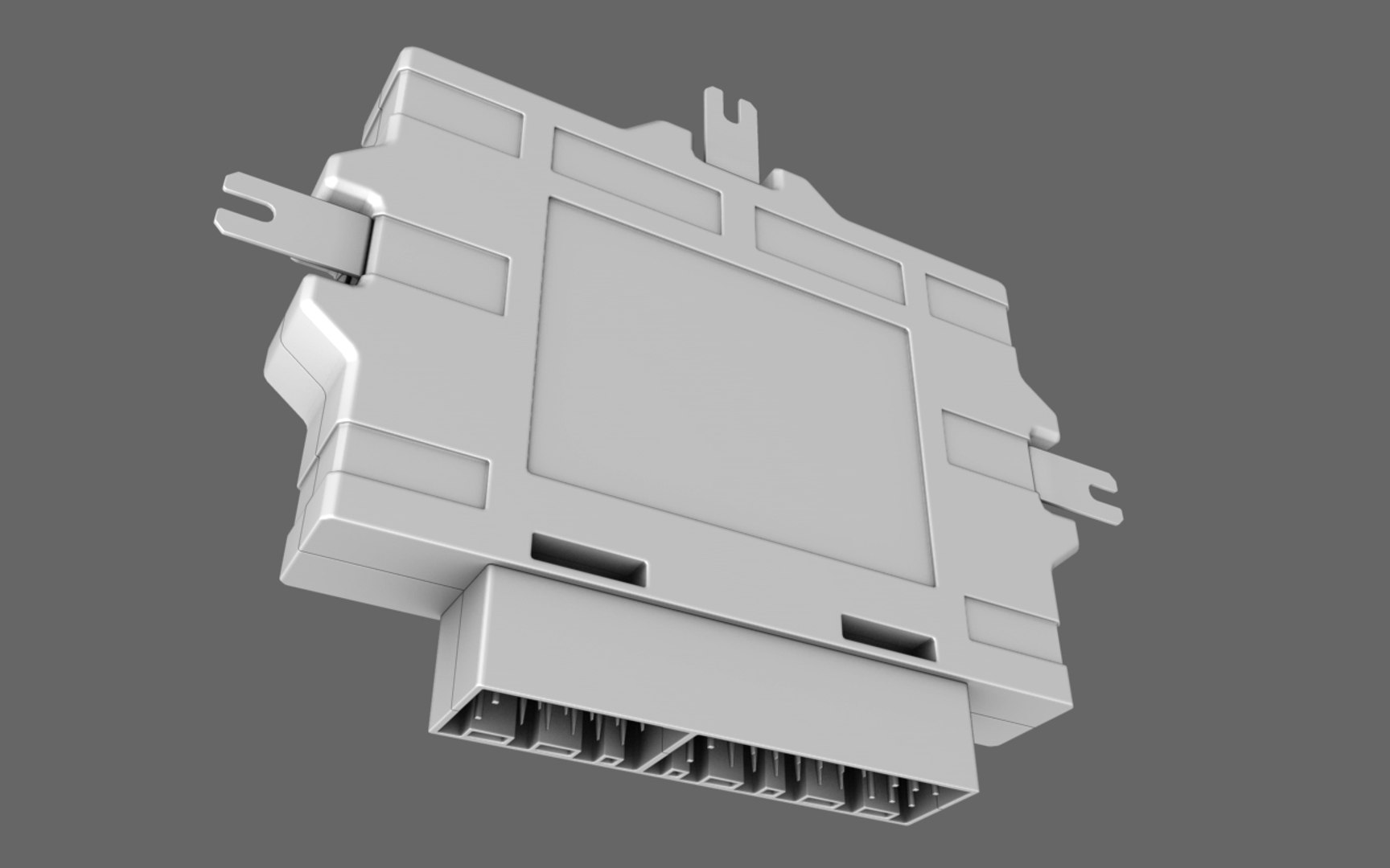 engine control unit 3d model