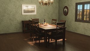 Dining Table and Chair