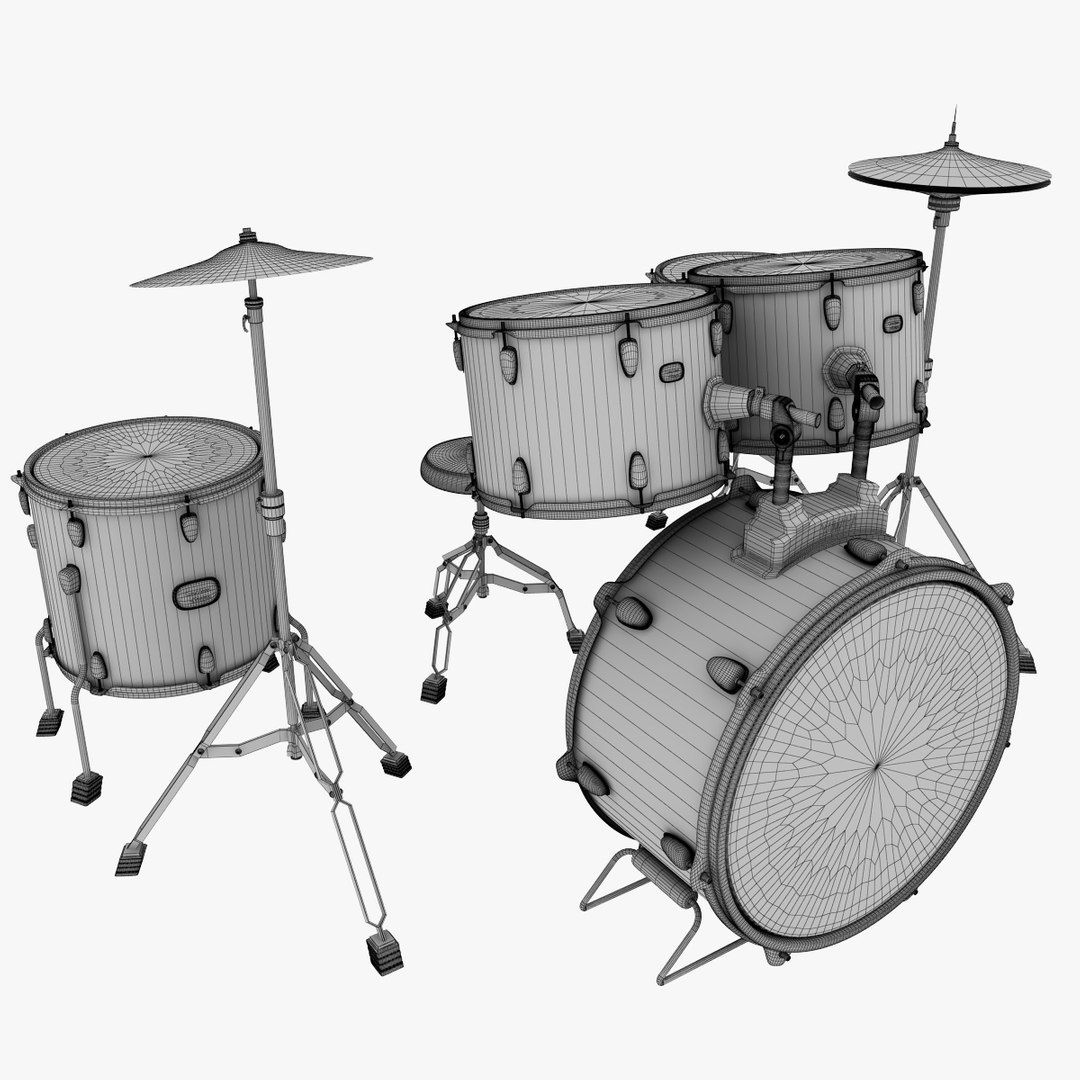 3d Drum Kit