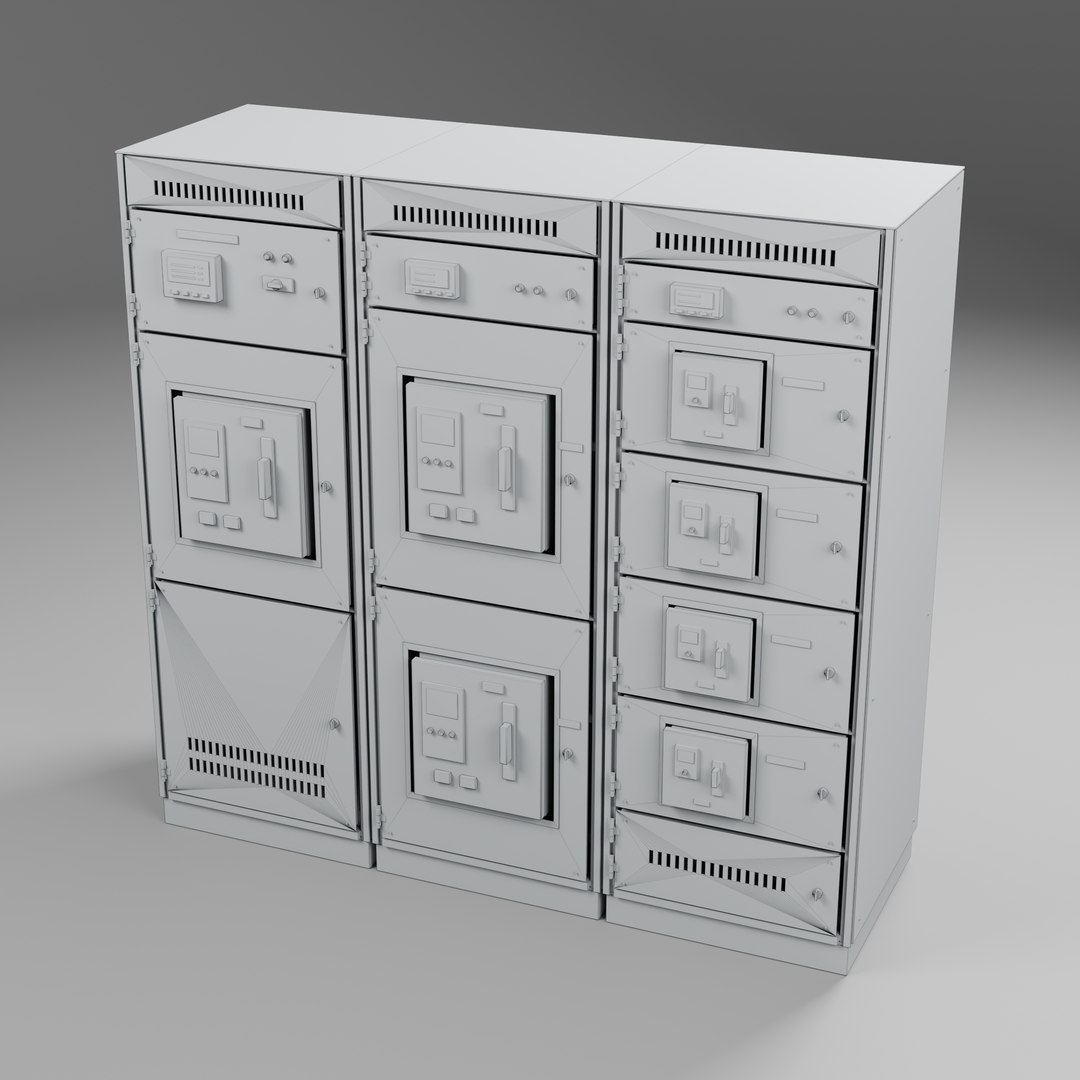 3D AI Data Center Switchgear - Modular Electrical Cabinets https://p.turbosquid.com/ts-thumb/3n/FuPrhf/aa/switchgear_01_hero_lineup_w/png/1791370406/1920x1080/fit_q87/ee4f58cac0369db86403e162c7f67dba3e03e2c9/switchgear_01_hero_lineup_w.jpg