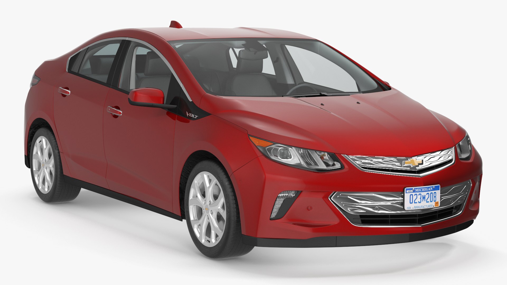 Chevrolet Volt Simple Interior 3D model preview