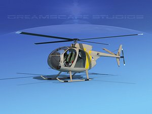 Hughes OH-6 Cayuse V07