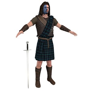 william wallace 3D model