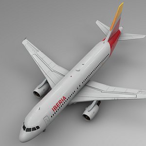 3D iberia airbus a320 l501