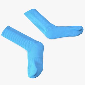 Long Socks Blue Idle