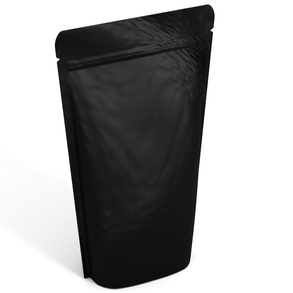 3D Sealed Bag Black