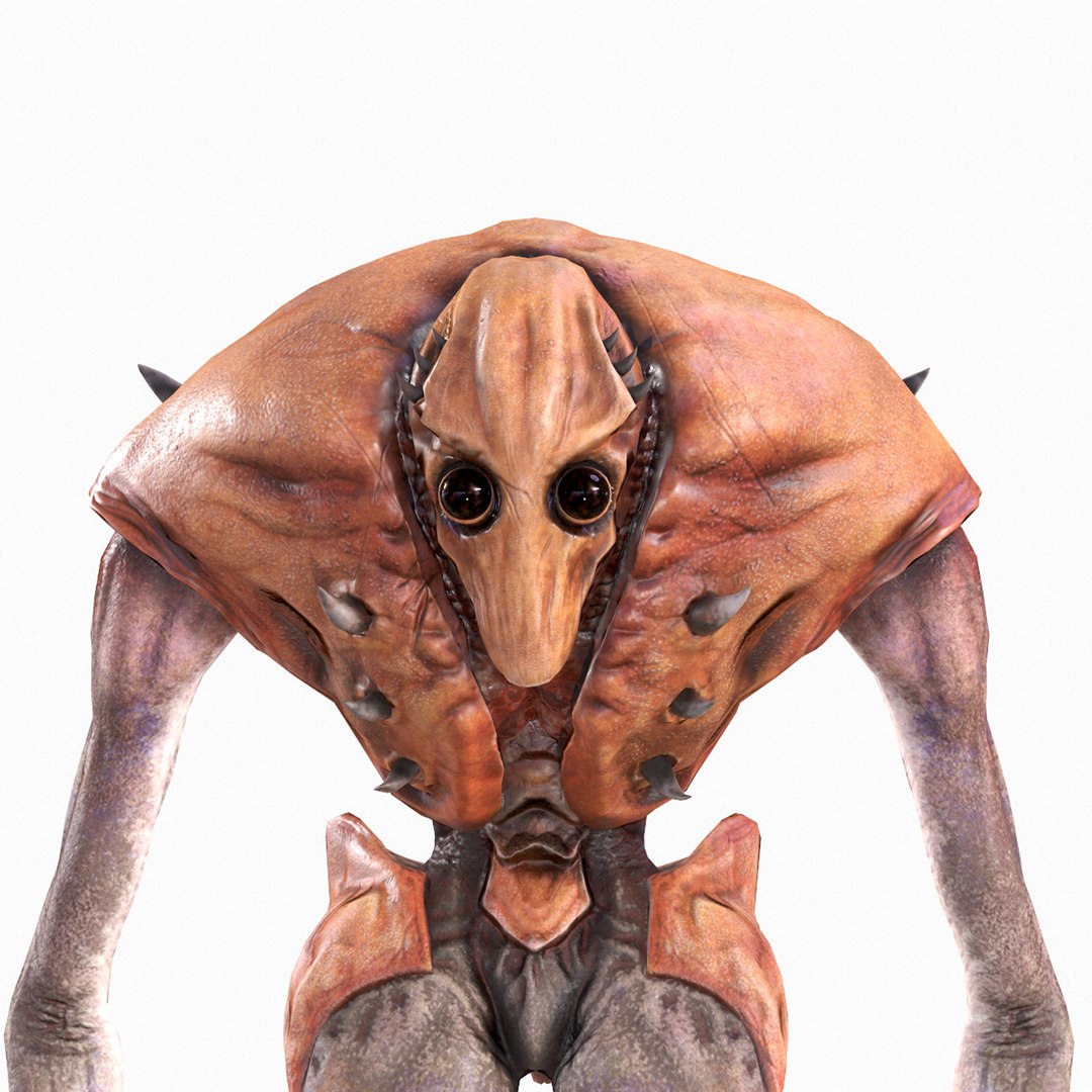 3D Crustacean Alien Creature - TurboSquid 2278837