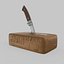 Knife with Drug Package Game Ready 3