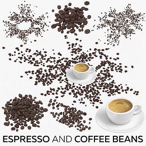 Espresso and Coffee Beans