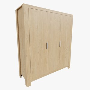 Solid Oak Wardrobe 06