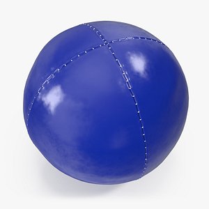 3D Circus Ball Blue model