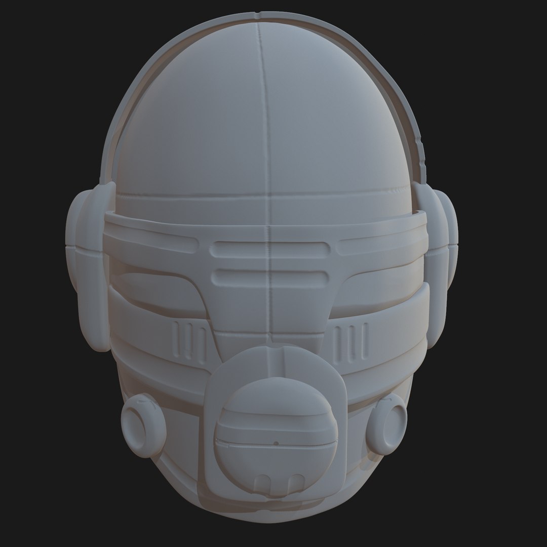 3D Model Mask Helmet Sculpt Printable - TurboSquid 1594326