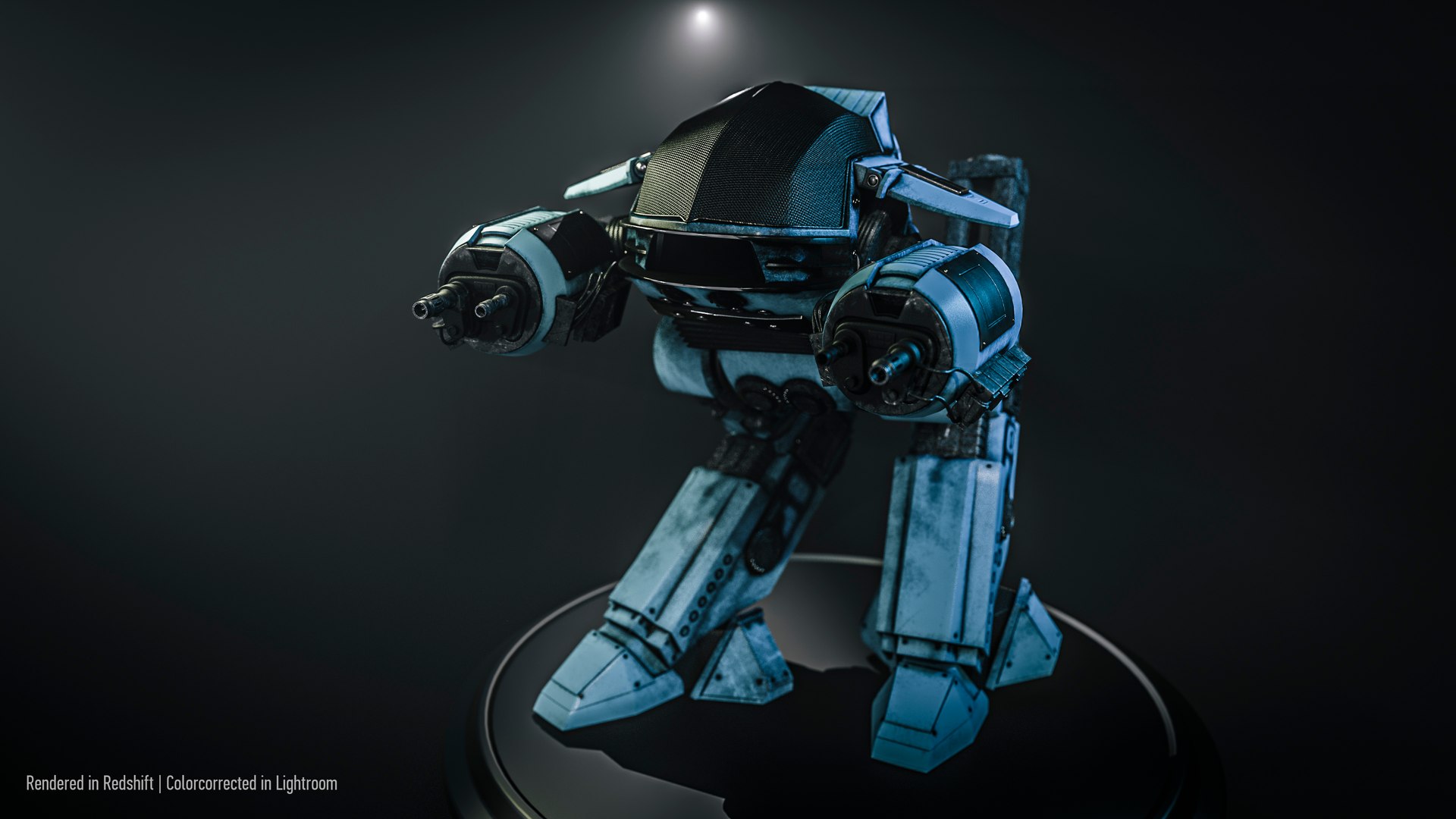 3D Ed-209 Robot - TurboSquid 1574159