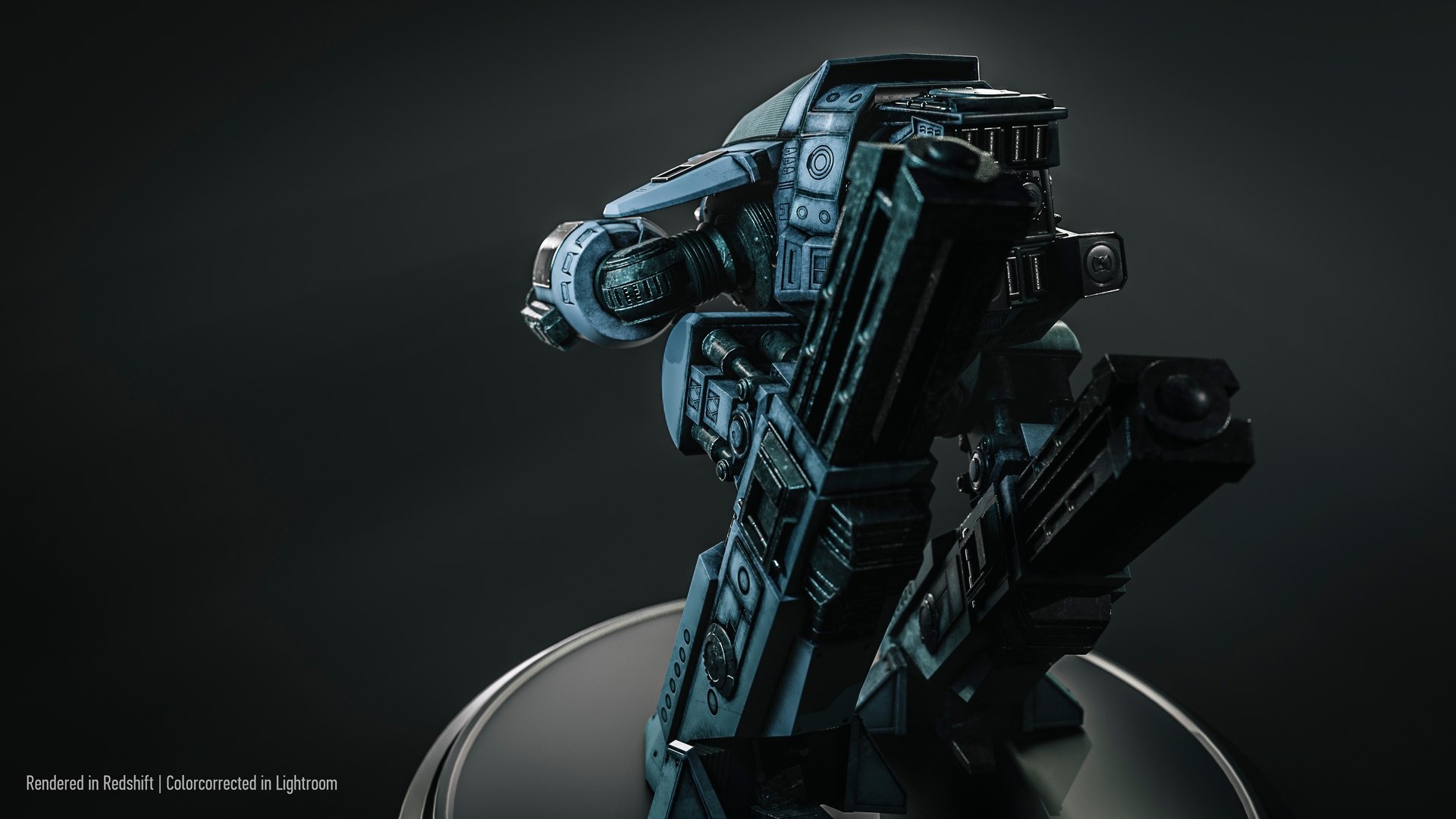 3D Ed-209 Robot - TurboSquid 1574159
