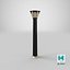 クラシックブラックマーブルコラム
