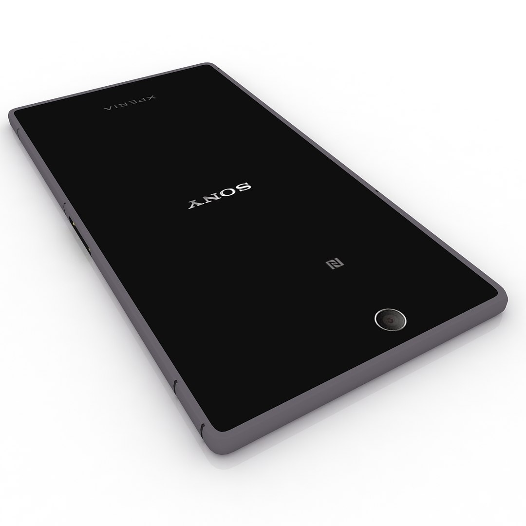 sony xperia z ultra 3d model