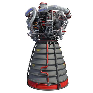 RS-25 Space Shuttle Rocket Engine